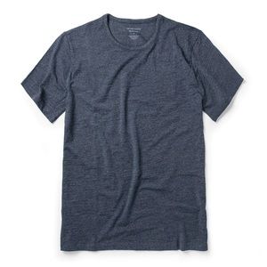 Taylor Stitch Merino Tee in Heather Navy size XL 44